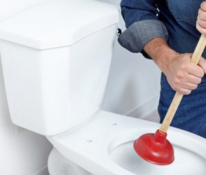 بازکردن چاه توالت با دستگاه لوله بازکنی مفتح - روزولت 